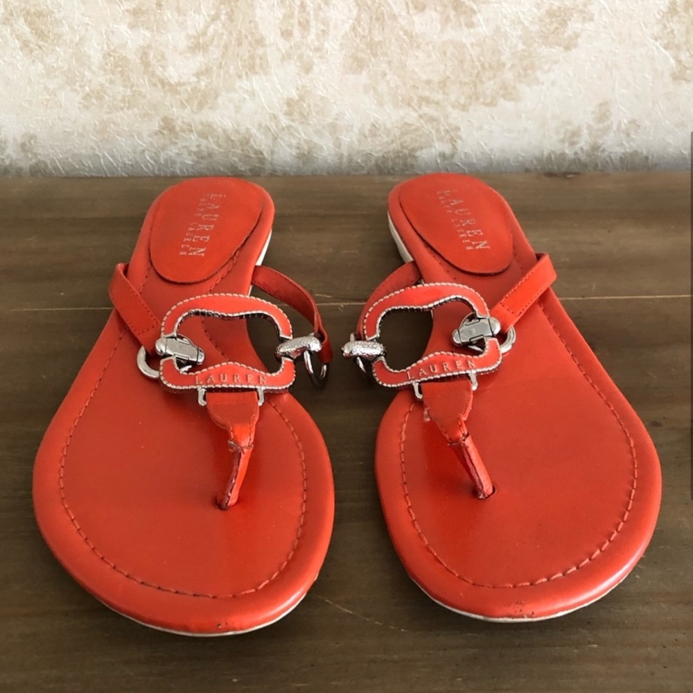 Lauren Ralph Lauren leather sandals